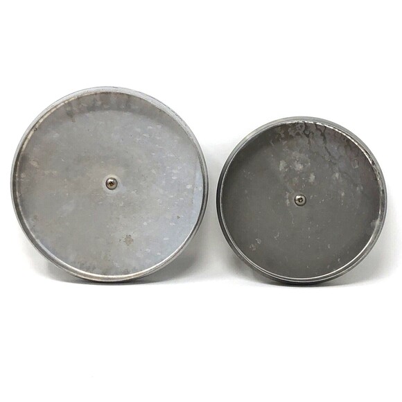 Mirro 2 Qt & 1 Qt Sauce Pan Vintage USA Non-Stick Aluminum Wooden Handle w/ Lids - Picture 13 of 16